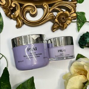 NEW Prai Agless Throat and Décolletage Crème Bundle